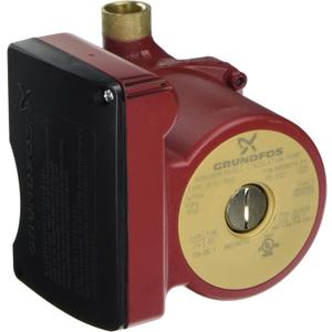 Grundfos UP15-18B5 (59896114) Pump, 1/2" Sweat End Open System Circulator, 1/25 HP 115V - Bronze