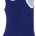 Girls One Piece Swimsuits, Toddler Girls Swimweargirls Bathing Suits, Cute Summer Beach Pool Outfit 3-12 Years (US, Age, 6 Years, Blue) (Purple)