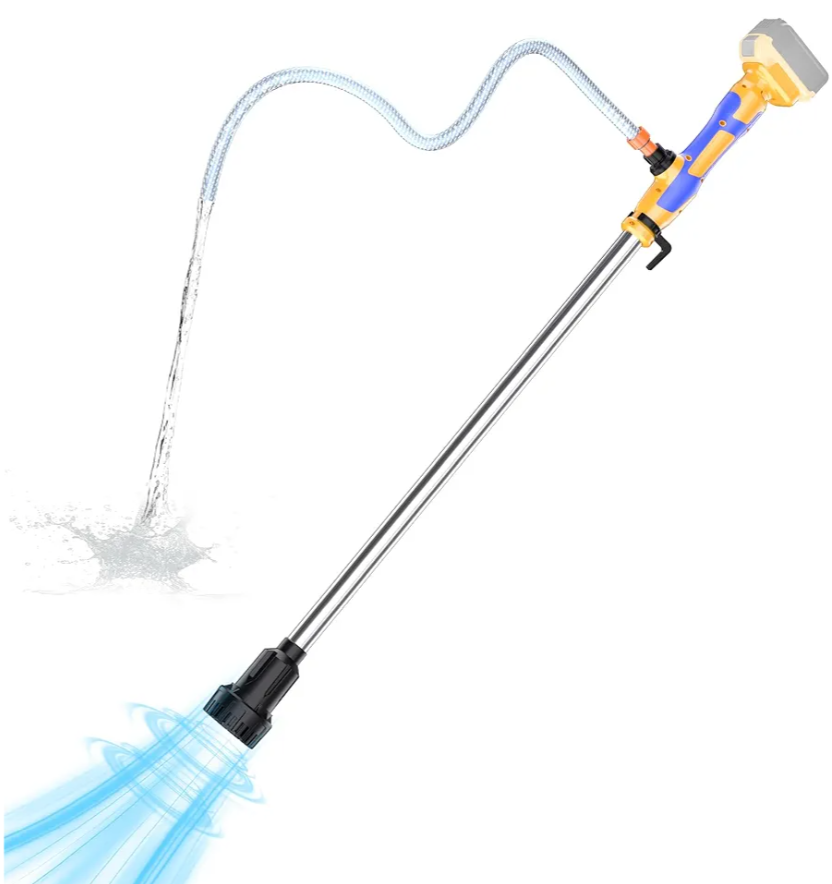 Cordless Stick Water Transfer Pump Compatible with Dewalt 20V MAX Battery(NO Battery)720GPH, 32FT Head, Portable Utility Sump Pump Kit with 3/ 4" Outlet for Pool/ Garden/ Pond/ RV/ Boat Draining