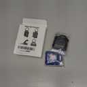 Dovick- Waterproof Airtag Keychain Holder Case, Screw Full Cover Compatible with Apple Air Tag Tracker Key Ring 2Pack (Black & Blue)