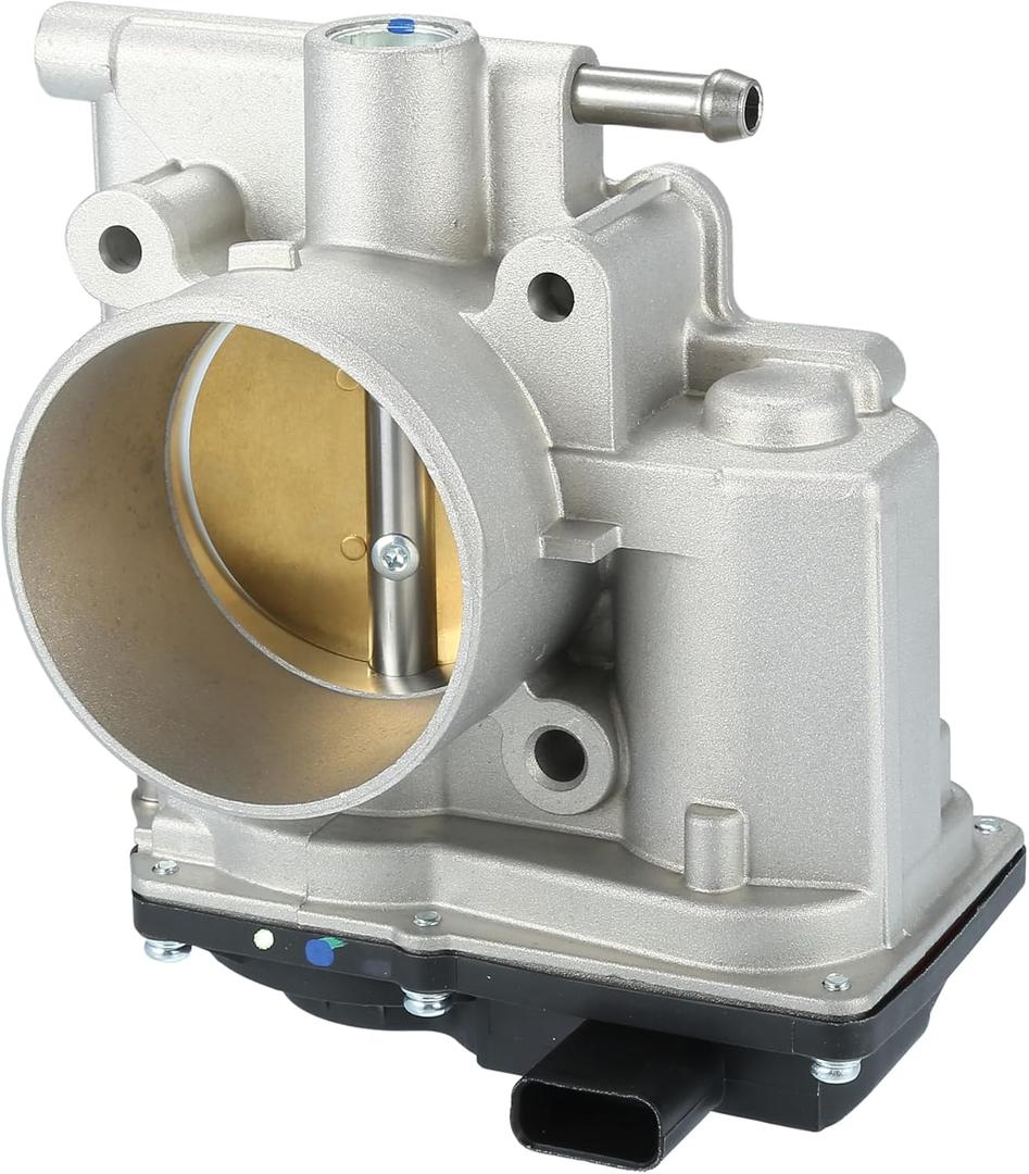 Throttle Body Assembly, 61mm Throttle Body Actuator No.L502-13-640B for Mazda 3 5 6 CX-7 2.5L L4 - Gas 2010-2013, 1 Pcs