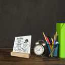 Gifts for Dad from Daughter Wood Plaque Gift, Dear Dad I Love You,Plaque with Wooden Stand, Meaningful Wood Sign Plaque Gift for Dad, Father's Day Christmas Thanksgiving Birthday Gift A1