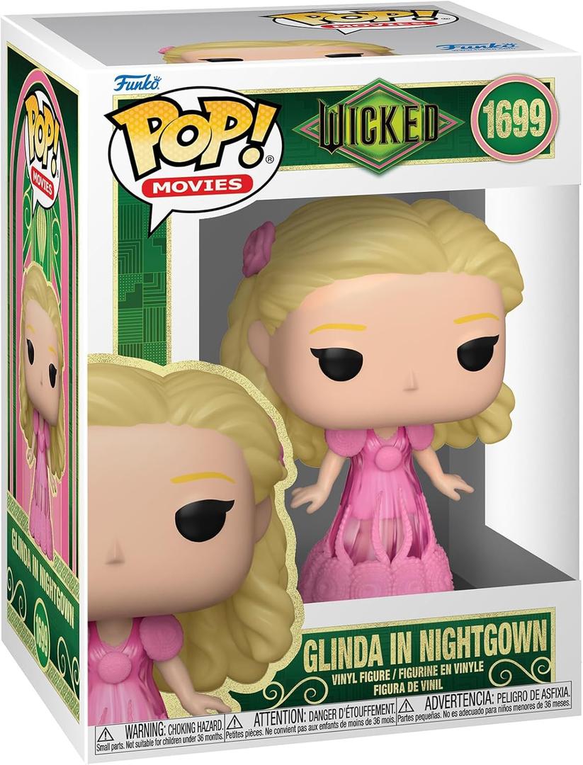 Funko POP Movies: Glinda in Nightgown - Wicked - Collectable Vinyl Figure - Gift Idea - Official Merchandise - for Kids & Adults - Movies Fans - Model Figure for Collectors and Display