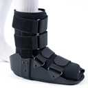 Walking Boot, Orthopedic Boot Fracture Boot for Sprained Ankle, Broken Foot, Achilles Tendonitis, Medium, Black