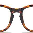 Jcerki Myopia glasses -1.50 Distance nearsighted glasses Leopard Print Frame Unisex Glasses
