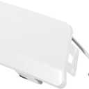 Front Bumper Tow Hook Cover Compatible for Subaru Forester 2009-2013, Durable Plastic White Front Right