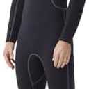 Hevto Men Wetsuits 3/2mm Neoprene Wet Suit Back Front Zip in Cold Water for Surfing Swimming Diving, Medium
