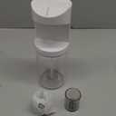 Automatic Mouthwash Dispenser for Bathroom,Bathroom Accessories 19.4 Fl Oz Dispensers with Magnetic Cups,Wall Mounted Dispenser,Suitable for All Age Groups,White