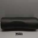 Amazon Basics 1/ 2 Inch Extra Thick Exercise Yoga Mat with Carrying Strap for Home Workouts and Fitness, 74" x 24", Black