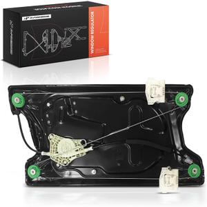 A-Premium Front Left Driver Side Electric Power Window Regulator with Motor Compatible with Land Rover LR3 2005-2009, Range Rover Sport 2006-2009