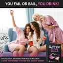 SLIPPERY SLOPE The Ultimate Girls Night Party Game - 5 Topics, 5 Times The Fun - Hilarious Drinking Game for Fun Girls Nights, Bachelorette and Birthday Party