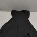 Milumia Women's Tube Mini Dress A Line Flared Strapless Party Club Short Dresses, XS