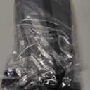 Onlyeasy Under Bed Shoe Storage Organizer with Sturdy Handles and Clear Window 1 Pack Fits 12 Pairs, Premium Foldable Underbed Shoes Container Box for Closet, Linen-like Black, MXAUBSB1P