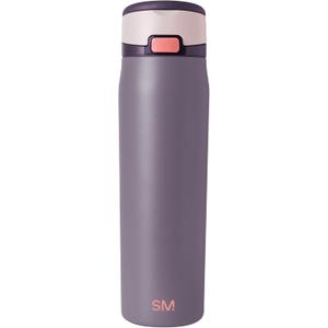 Simple Modern Mesa Loop Water Bottle with Covered Straw and Handle | 24oz Cup Holder Friendly Insulated Stainless Steel Bottles for Travel, Sports and School | Iris Sage