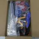 YD0B3 Auto Dent Puller Kit Golden Lifter & Glue Gun, with 80PCS Tabs for Small Ding Hail Dent Removal, Adjustable Width Dent Remover Tools for Automobile Body Motorcycle Refrigerator