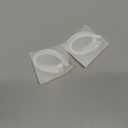 2 Pairs AirPods Ear Hooks for AirPods Pro 2, Pro, 4, 3, 2 & 1 - Upgraded Anti Slip Sports Clip Hooks - White