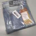 Ylingjun Ripped Jeans for Mens Slim Fit Stretch Skinny Jeans (28, #2 Light Blue)