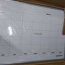 Comix Magnetic Monthly Calendar Whiteboard, 48 x 36 Inches Wall Planner