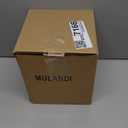 MULANDI Low Voltage Pathway Lights LED Landscape Lights, 1.7W 12V, 3000K Warm White, IP65 Waterproof, ETL Listed, for Yard, Walkway, Garden, Black 6 Pack