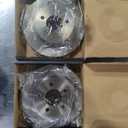 TRQ Front Brake Pad and Rotor Set Ceramic Vented Rotors Calipers Compatible with 2002-2007 Jeep Liberty