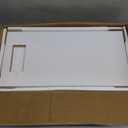 TUTOTAK Small End Table with Charging Station, Narrow Side Table with USB Ports and Outlets, Set of 2, Skinny Sofa Table, Slim Nightstand, Living Room, Bed Room, White TB01BW0602 (2-Tier7.9"D x 15.8"W x 22.5"H)