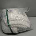 Bedsure Heated Blanket Electric Throw - Thick Striped Flannel Electric Blanket, Heating with 4 Time Settings, 6 Heat Settings, and 3-Hour Timer Auto Shut Off, Gift for Grandma (50x60 inches, White)