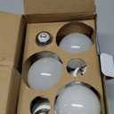 Boxlood Dusk to Dawn LED Outdoor Light Bulb, 12W Supper Bright A19 Dusk to Dawn Light Bulbs, Auto on/Off Photocell Automatic for Indoor Outdoor, 6000K, 6 Pack