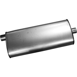 Walker Quiet-Flow SS 21544 Direct Fit Exhaust Muffler 2.5" Inlet (ID) 2.25" Outlet (ID) for Jeep Grand Cherokee