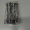 3 Inch Heavy Duty Door Locks Hasp Latch, Stainless Steel Security Packlock Clasp Hasp Lock Latch for Fence Gate, Gate, Shed Closet Cabinet, Black, 1 Pack