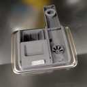 Sharp SDW6504MS Stainless Steel Dishwasher, 24-inch Pocket Handle, 52 dB, Hybrid Tub, 12 Place Settings, 5 Cycles, Heated Dry