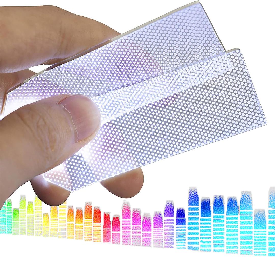 [ RGB & Dynamic Pattern ] led Light Decorations Flexible Helmet Lights Cosplay DIY kit RGB Superhero for Men Gifts - Dynamic Color RGB