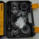 ELEAD 10-Piece Oil Filter Socket Wrench Set, 3/8" Drive Metric Cap Oil Filter Removal Tool, Low Profile Filters Socket Set with Ratchet Wrench Handle, Oil-change Kit Compatible with Toyota BMW Honda