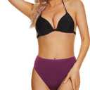 Period Swimwear Leakproof Menstrual Bikini Waterproof Bottom UPF 50+ Swim Brief Light Flow - Teens Girls Women (XS)