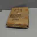 Wood 7.5" x 9.8" Plant Stand Indoor Outdoor, Wooden Single Floor Plant Pot Holder, Natural Plant Stand, Assembly Required (Excluding Potted Plants) (Black)