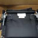 LET'S CAMP Folding Stadium Seat Bleacher Chair with Cup Holder, Mesh Bag and Hide Hooks, Portable Stadium Chair with Back and Cushion, 17.3 Inches X 17.3 Inches X 15.1 Inches