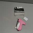 Stitch Gun for Clothing, Stitchy Gun Quick Clothes Fixer, Dress Tagging Gun-Includes 2,000 Black Fasteners & 2,000 White Fasteners & 6 Needles (Rose Red/White)