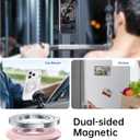 SYNCWIRE for MagSafe Ring Phone Holder, 360 Rotation Magnetic Cell Phone Grip Dual-Sided Magnets Phone Ring Kickstand Compatible with iPhone 17 16 15 14 13 12 Pro Max MagSafe, Android, Samsung etc.