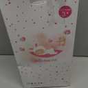 Pinky Reborn Baby Dolls 18 Inch Dark Skin Baby Doll Lifelike Real Baby Dolls with Hand Rooted Hair for Kids