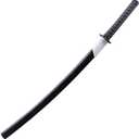 Japanese Katana Sword - Polypropylene Black Blade with Saya, Samurai Training Sword for Cosplay, 40.1 inches