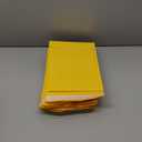 DaSen Kraft bubble mailers 6x9 Inch 100 Pack,Self-Sealing Paper Envelopes for Packaging,Strong Adhesion Envelope Mailers, Small Waterproof Cushioned Padded Shipping Bags Yellow #0