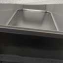 Stainless Steel XL Cat Litter Box for Big Cats, High-Sided Design Prevents Urine Leakage, Non-Stick, Easy to Clean, Odor Control, Includes Scoop, Gray