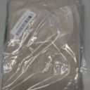 ZeeMart Linen Textured Border Table Runner, 14 x 36 Inch Natural, Farmhouse Style Neutral Table Runners 36 Inches Long, Easy Care Everyday Polyester Table Runner