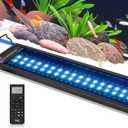 hygger Advanced Remote Control Aquarium Light Customizable Full Spectrum Fish Tank LED with DIY, Default & Weather Mode Freshwater Planted Tank (24W for 18~24inch Tank)