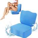 MABOZOO Hot Tub Booster Seat for Adults, Weighted Booster Seat 3D Air Mesh Hot Tub Cushion Quick Dry Hot Tub Accessories Indoor Outdoor (Blue)