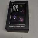 MOES Smart Home Touchscreen Control(1-Switch Panel), In-wall Smart Panel with Alexa Built-in, Compatible with Smart Life devices, Manage and Control Home Devices and Scenes with Touch and Voice