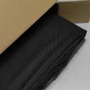Household Essentials 80-1 Foldable Fabric Storage Bins | Set of 6 Cubby Cubes With Handles | Black