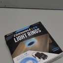 GoSports Cornhole Light Up LED Ring Kit 2pc Set - Red, White or Blue - Compatible with All Cornhole Games