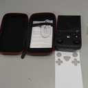 R36MAX Handheld Game Console, Retro Gaming Console with 4000mAh Battery 4.0IPS Screen, Open Source Linux System, with 64GB TF Card Portable Video Gaming Console, Transparent Black