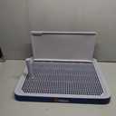 Welpe Dog Litter Box  The Perfect Indoor Dog Potty Tray with High Walls for Small & Medium Dogs, Mess-Free Puppy Training, Protects Floors & Makes Housebreaking Easy!