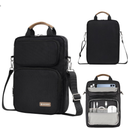 10-13 Inch Tablet Sleeve Bag, Ipad Bag for 13 In/11 in New iPad Pro M4 & 13 in Air M2 2024,iPad Pro 12.9 M2&M1,Ipad 10.9,Galaxy Tab S8+/S9+ 12.4,with Removable Shoulder Strap(Black)